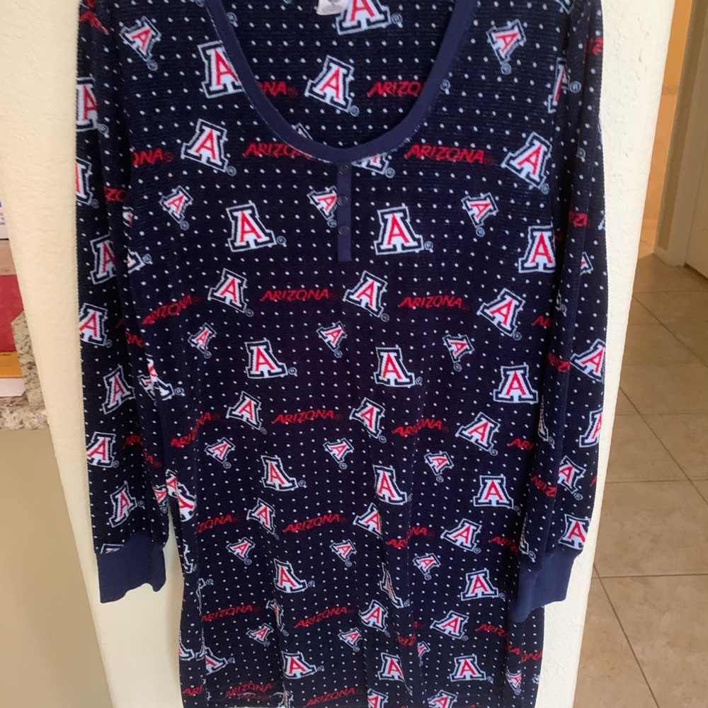 University of Arizona flannel sleepwear